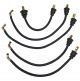 R6504 Spark Plug Wire Set, 100-A