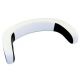 S387174 Back Cushion, Black/White Vinyl