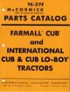TC37F Parts Manual - Cub/Lo-Boy