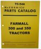 TC54A Parts Manual, 300/350